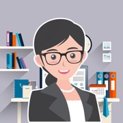 Business Lady Stickers