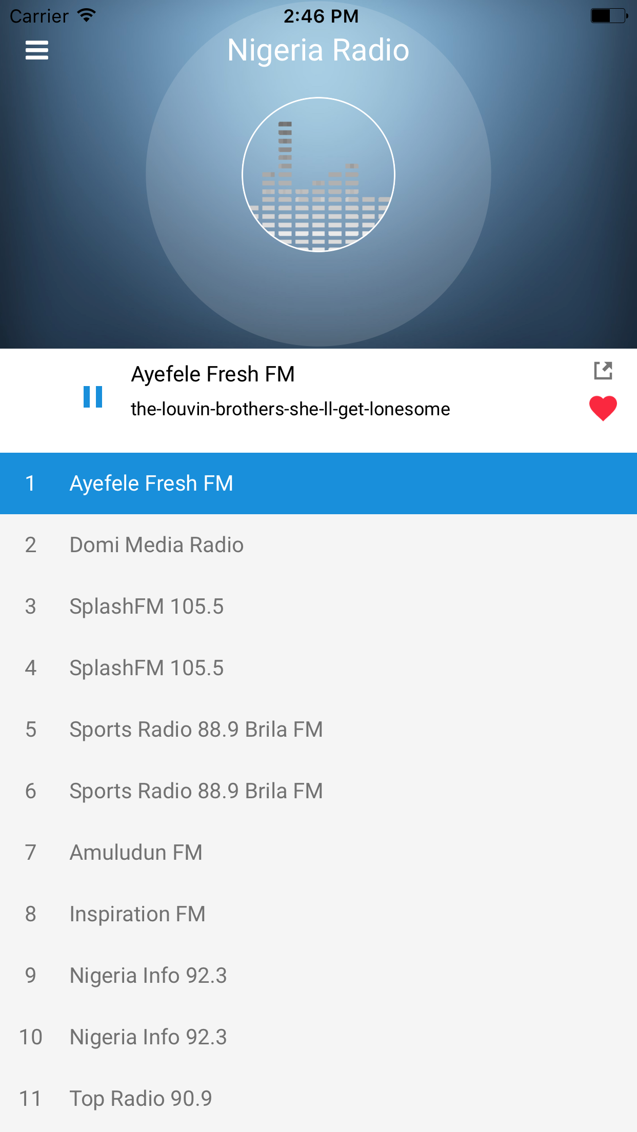Nigeria Radio Station Live FM screenshot 3