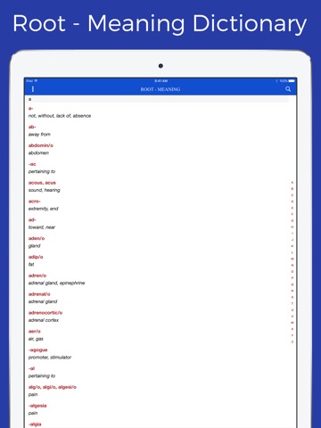 Medical terminology - rootsのおすすめ画像3