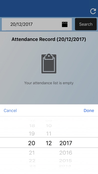 Clooners Attendance screenshot 3