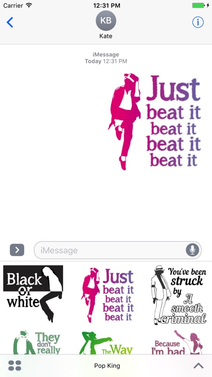 Pop King Sticker Pack screenshot-4
