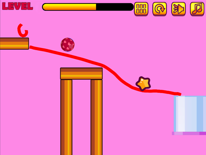 Physics Draw Line Happy Ball