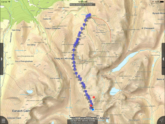 Screenshot #4 pour Cairngorms Maps Offline