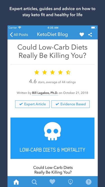 Keto App: Recipes Guides News