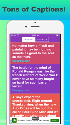 Captions for Social screenshot 1