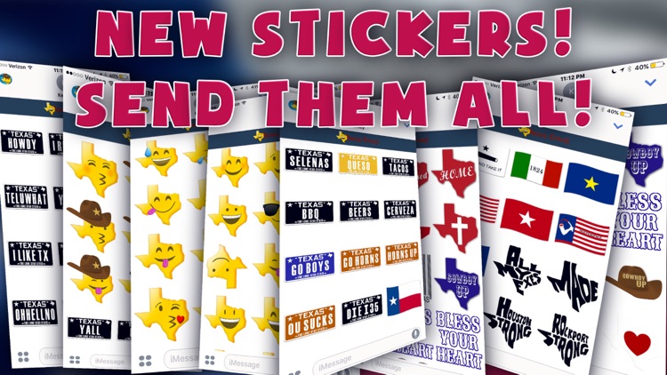 Texas Emoji - Texan Stickers screenshot-4