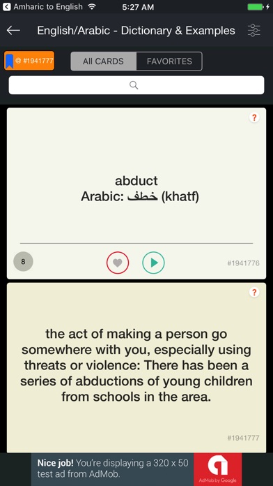 Arabic to English screenshot 2
