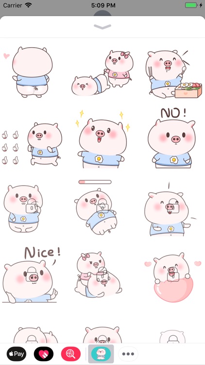 Smiley Pig Animated Stickers screenshot-3