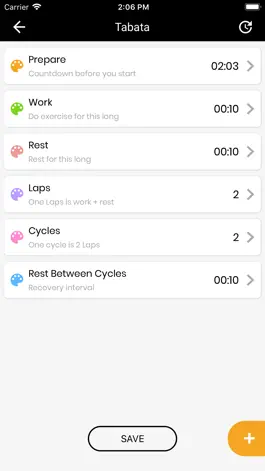 Game screenshot Tabata Timer, HIIT Workout apk