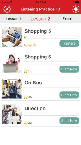 Game screenshot English listening practice 11a apk