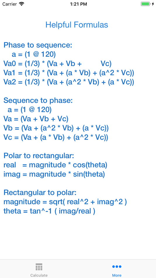 #4. Phase Calc (iOS) Podle: Donnie Herman