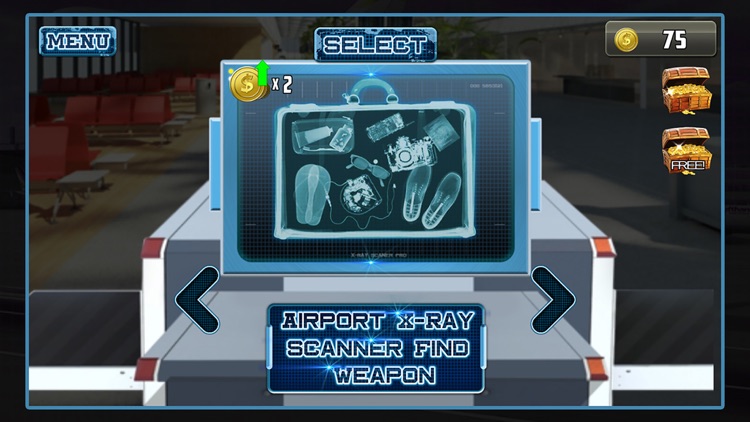 Airport X-Ray Scanner Weapon