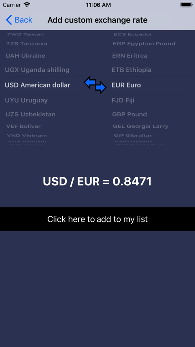 Screenshot #3 pour QUICK FOREX - exchange rate