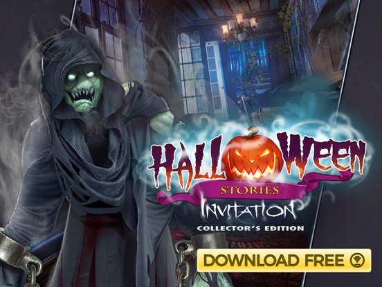 Halloween Stories: Invitation iPad screenshot 5 - Games app