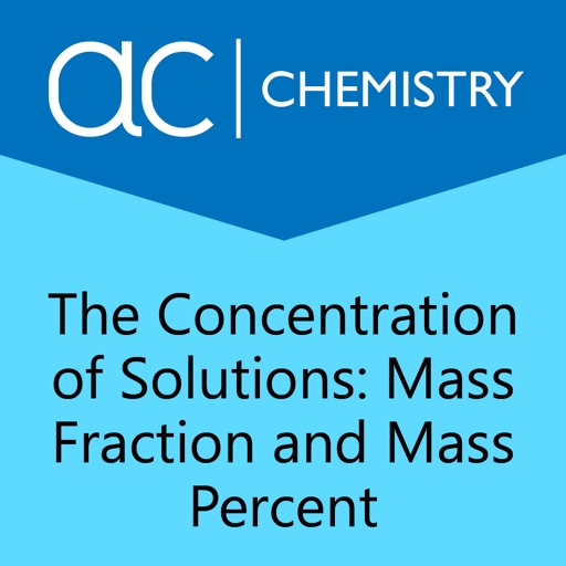 Mass Fraction and Mass Percent