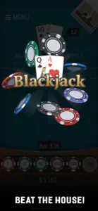 Royal Blackjack Casino 21 screenshot #5 for iPhone