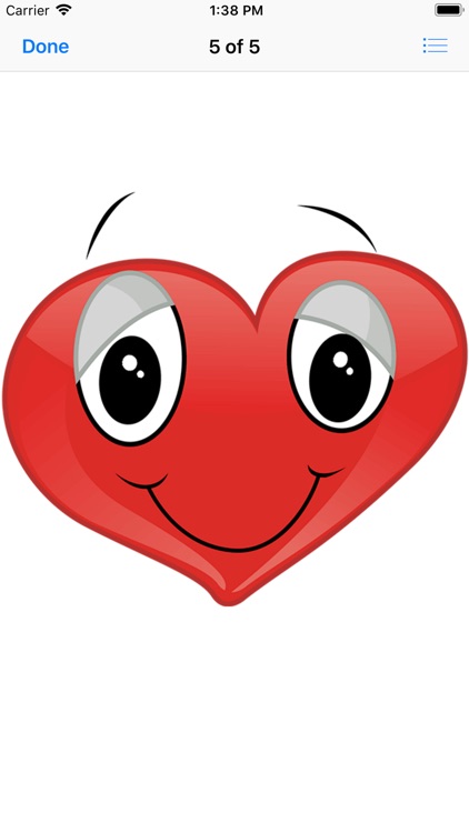 Love Heart Emo Face Expression screenshot-9