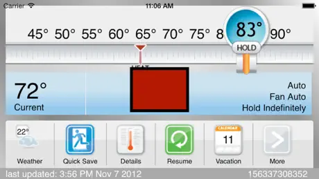 Carrier Wi-Fi Thermostat