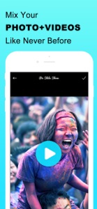 Mix Music Photo Video Editor screenshot #1 for iPhone