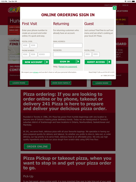 Screenshot #5 pour 241 Pizza