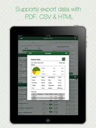 Calorie Plan ipad bilder 3