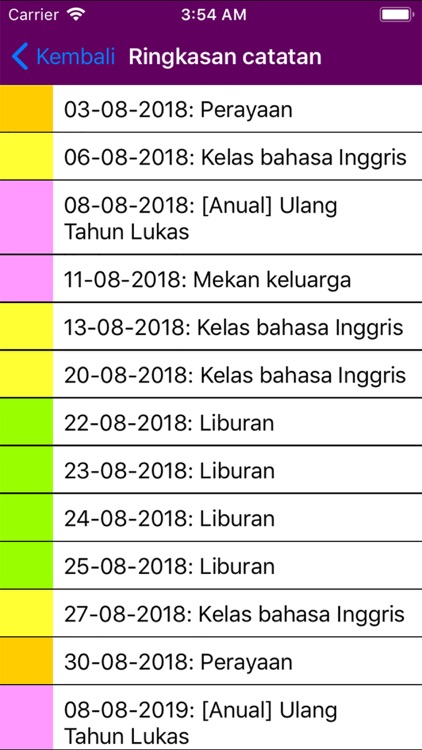 Kalender Indonesia 2019 NoAds screenshot-4