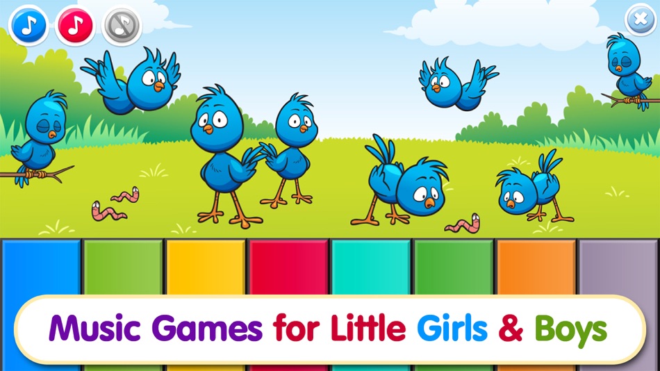 Piano Baby Games for Girls & Boys one year olds - 1.0 - (iOS)