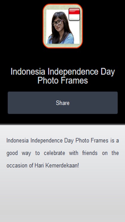 Indonesia Independence Day Merdeka Photo Frames