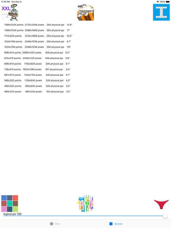 Screenshot #5 pour Eye DPI Test