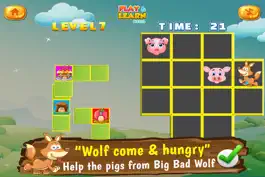 Game screenshot Три Пазлы Маленькие Свиньи hack
