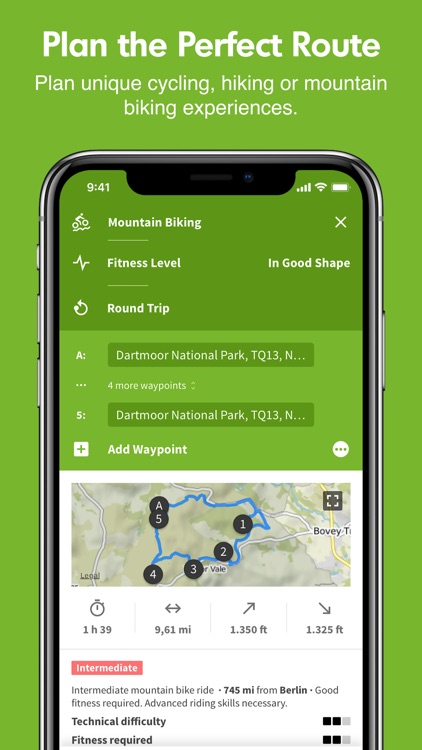 Komoot — Cycling & Hiking Maps screenshot-0