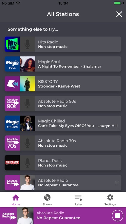Absolute Radio screenshot-4