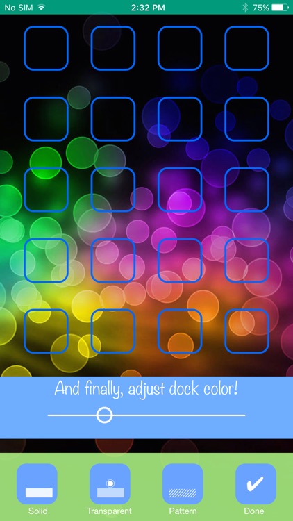 Superbars: create wallpapers