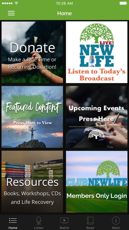 NEW LIFE MINISTRIES APP