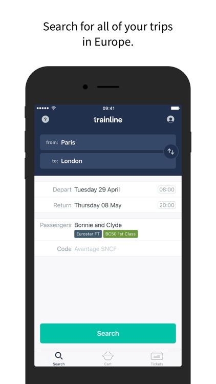 Trainline Europe: Euro Travel