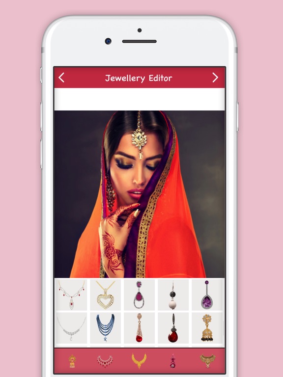 Jewellery Photo Editor New iPad screenshot 3 - Photo & Video app