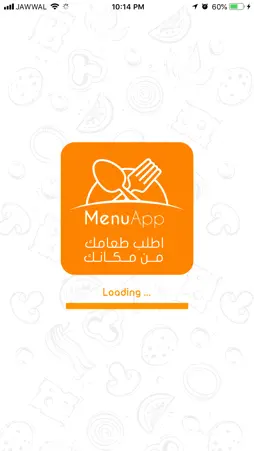 Menu-App screenshot 1