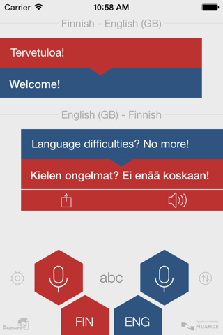 Babel Finnish Voice Translator screenshot 2