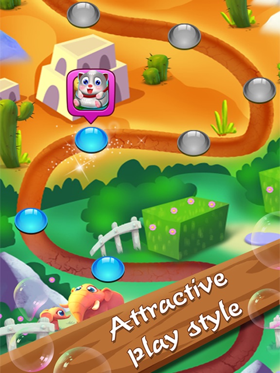 Screenshot #5 pour Rescue pet pop bubble shoot cat