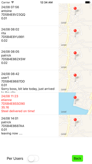 App screenshot