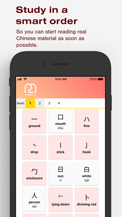 Mandawin – Learn Chinese iPhone screenshot 3 - Education app