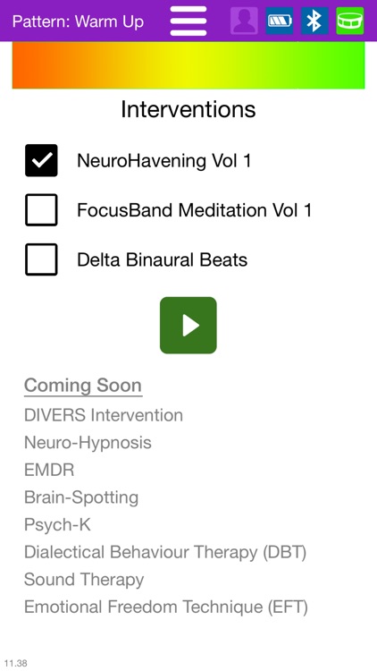 FocusBand NeuroSelfCare screenshot-3