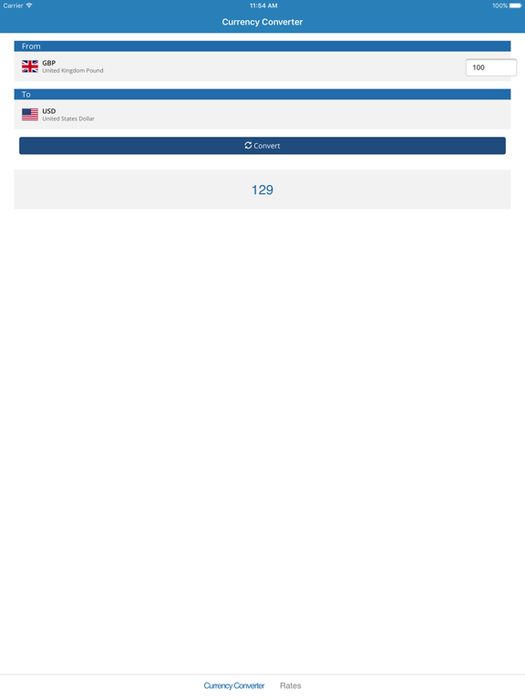 Screenshot #5 pour British Pound Based Currency Converter