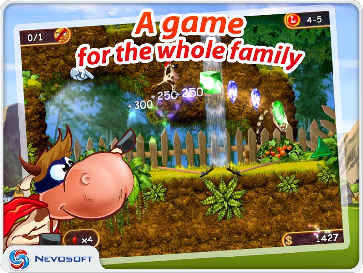 Supercow: funny farm arcade platformer HD Lite screenshot-4