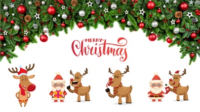 Reindeer Christmas Sticker App screenshot 3