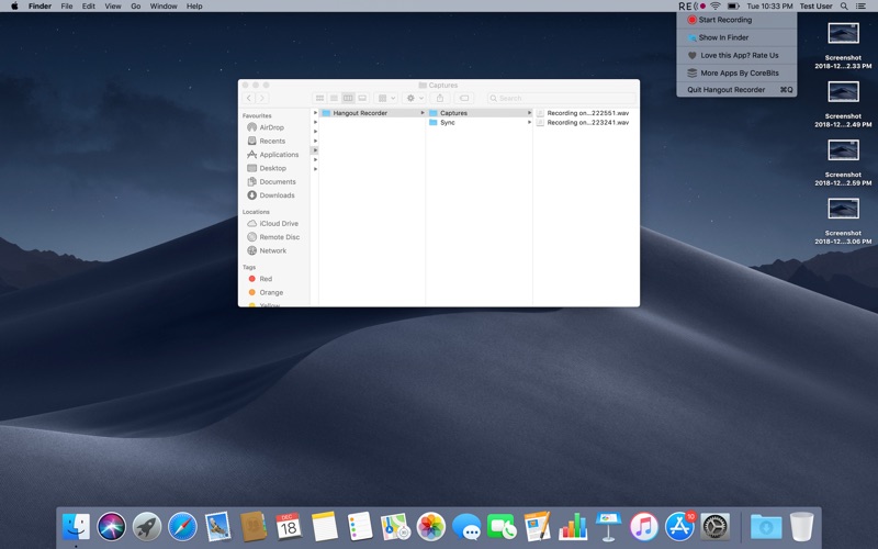 Call Record screenshot