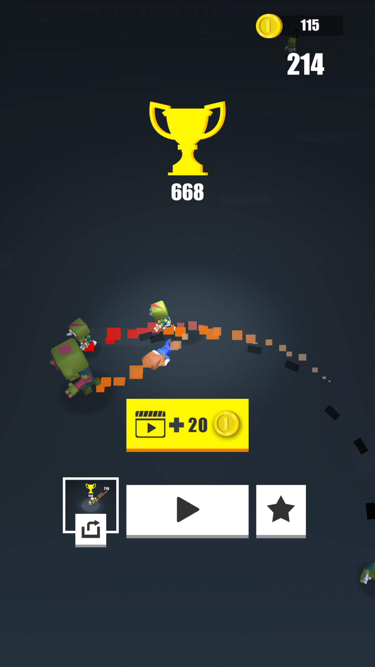 Zombie Rush！ screenshot 4