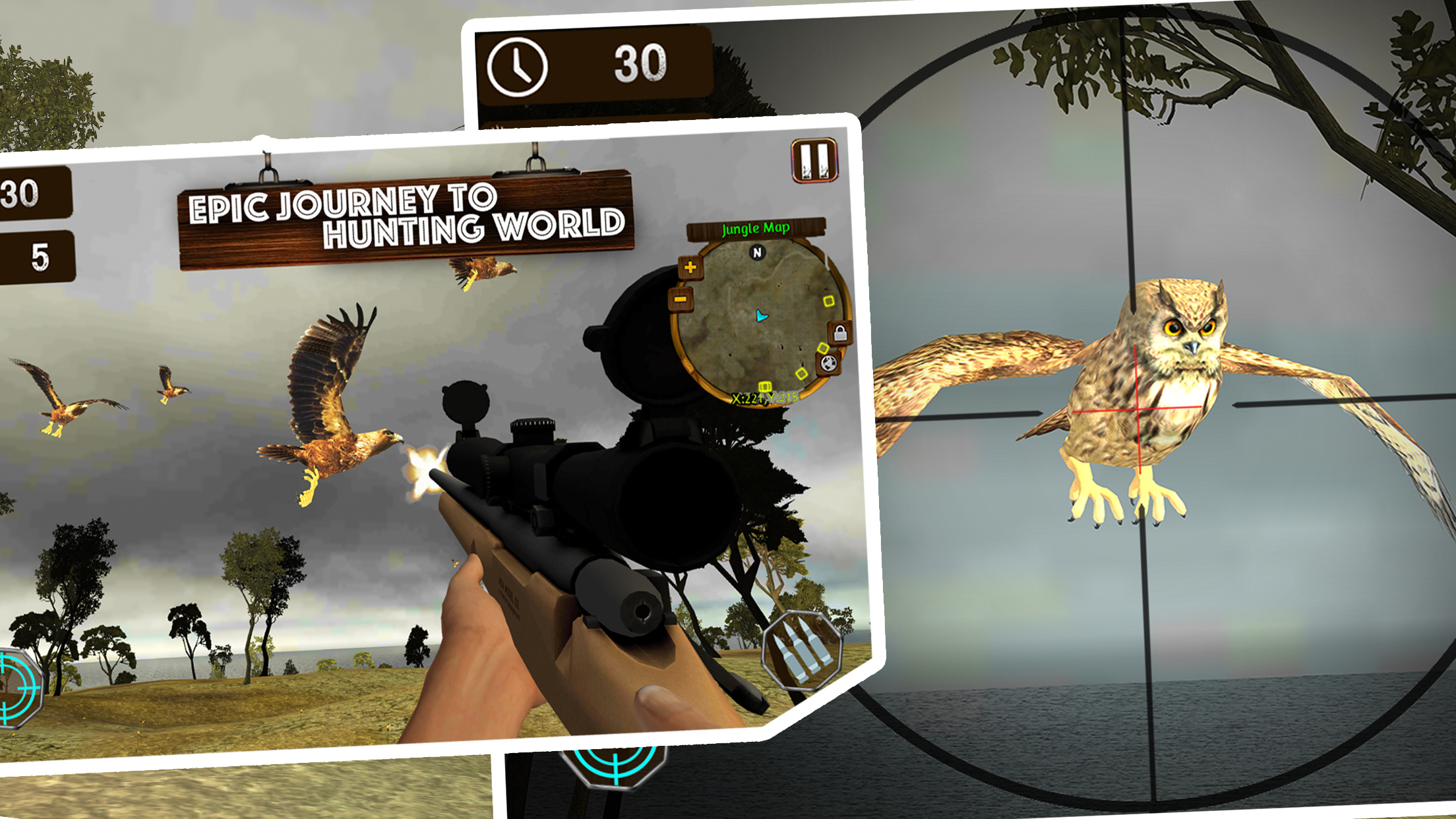 Island Bird Hunting: Shooter Survival