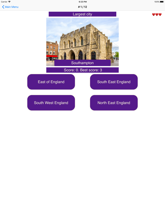 Regions of the United Kingdom