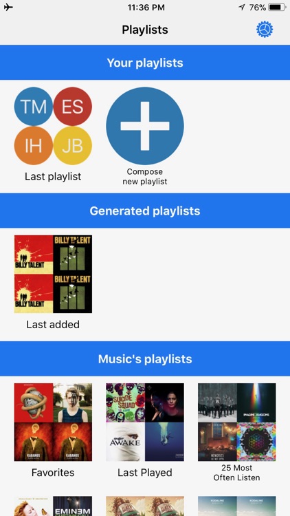 Playlists Creator
